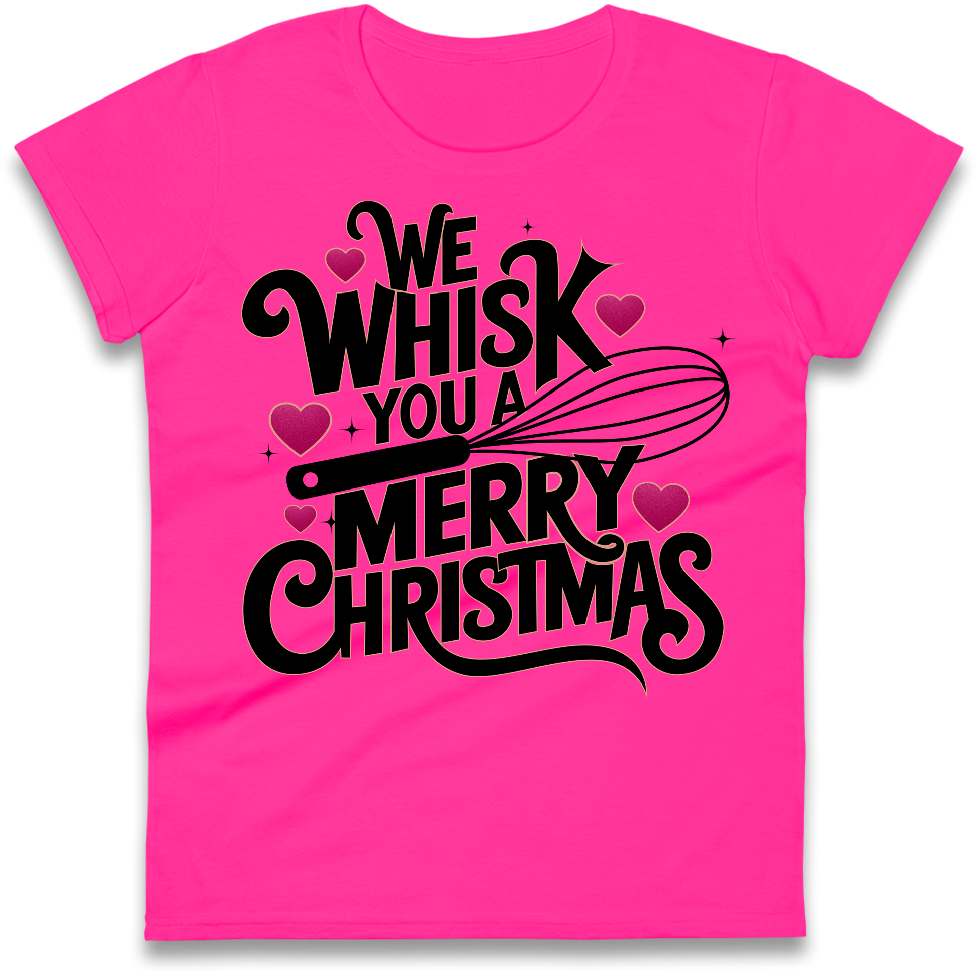 We Whisk You a Merry Christmas Ladies Shirt