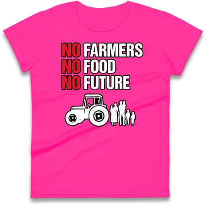 Farmers Agricultural Inheritance Tax Protest Ladies Shirt