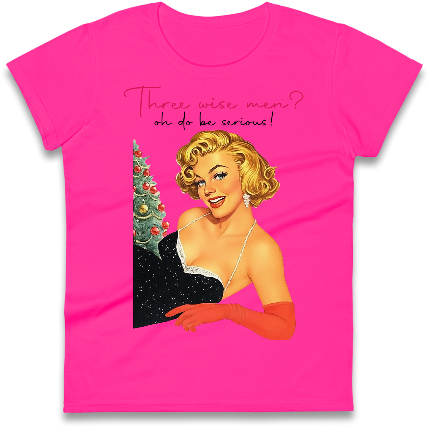 Three Wise Men Christmas Ladies Shirt
