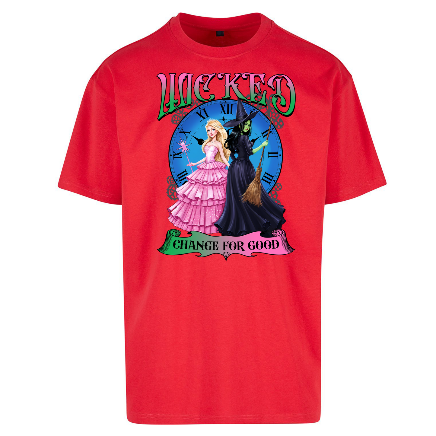 Wicked Change For Good Oversized T Shirts