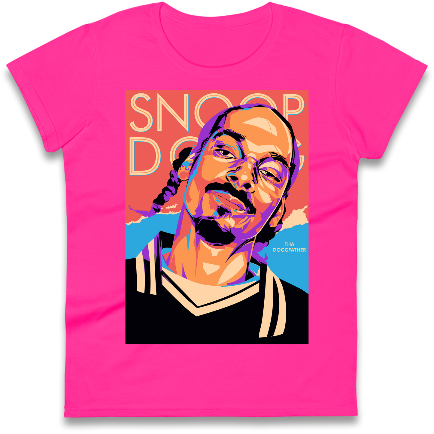 Snoop Dogg Tha Doggfather Ladies Shirt