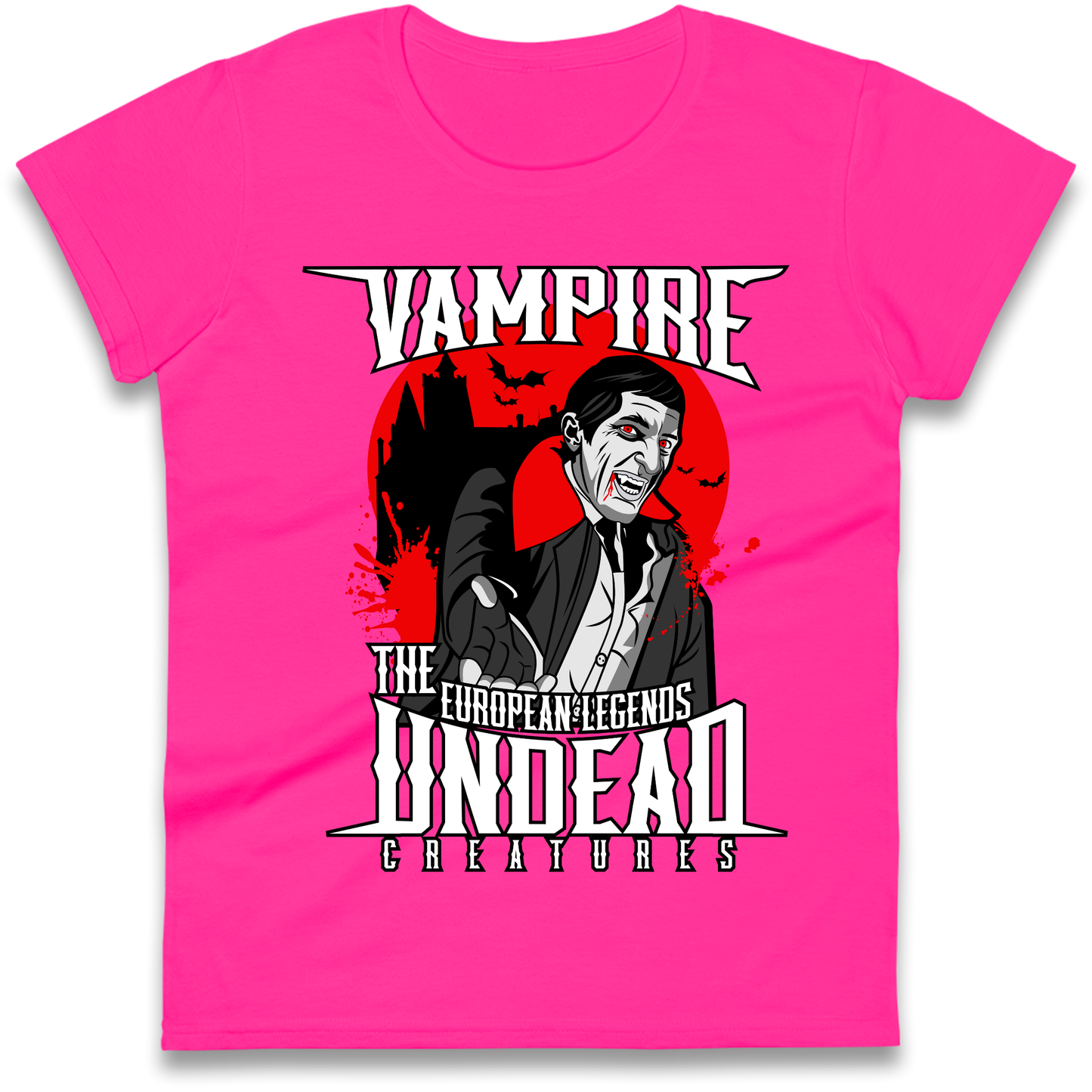 Vampire Undead Ladies Shirt