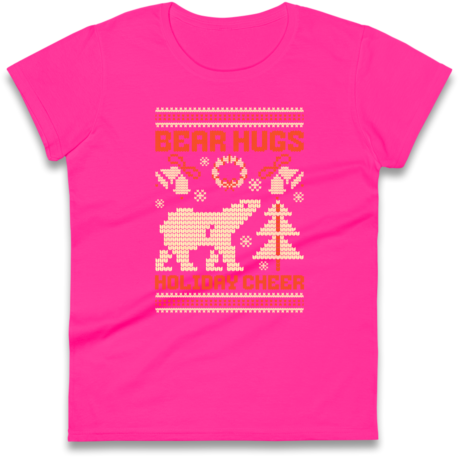 Bear Hugs Holiday Cheer Ladies Shirt