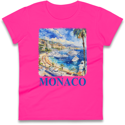 Monaco Painting Ladies Shirt