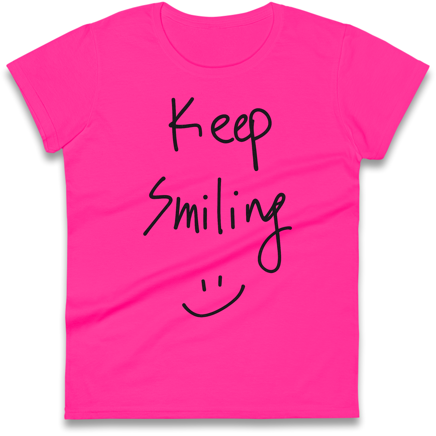 Keep Smiling Ladies Shirt