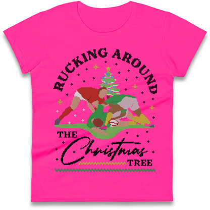 Rugby Christmas Ladies Shirt