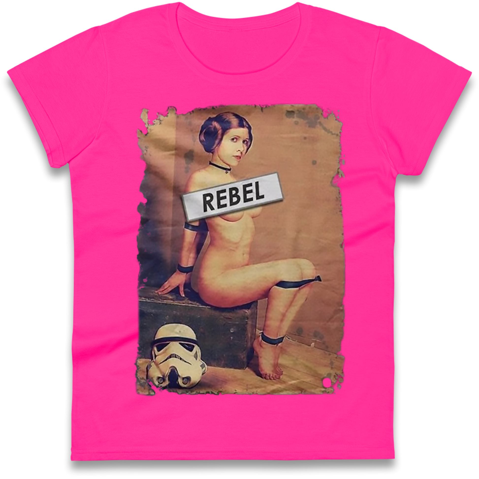 Princess Leia Rebel Ladies Shirt