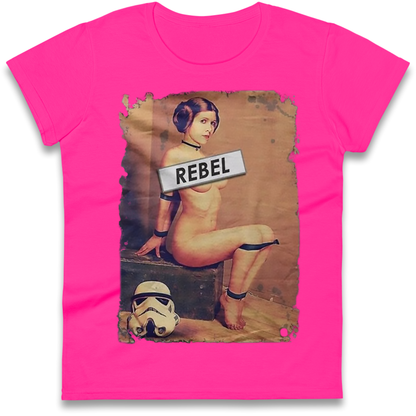 Princess Leia Rebel Ladies Shirt