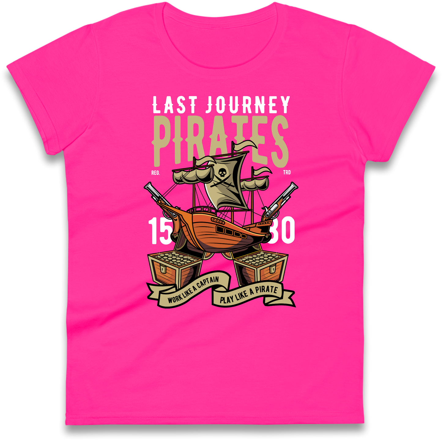 Last Journey Pirates Ladies Shirt