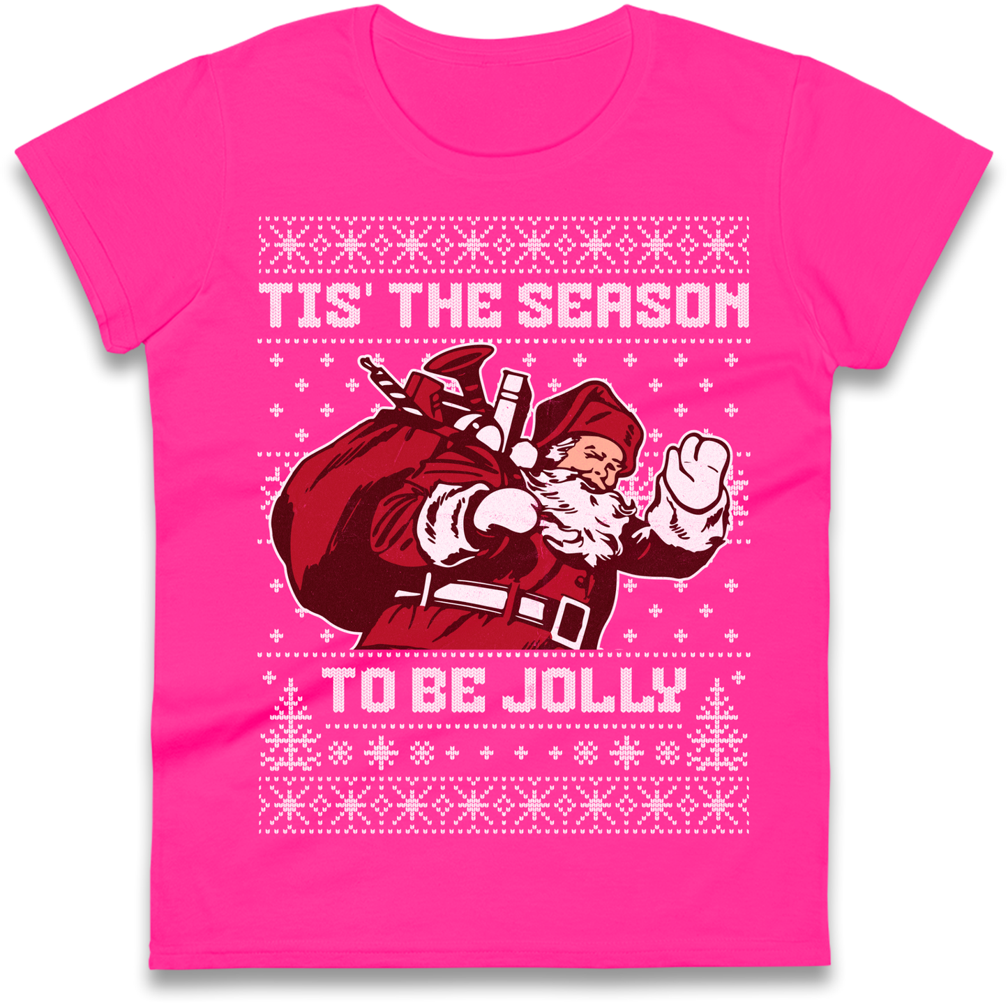 Tis The Season To Be Jolly Christmas Ladies Shirt