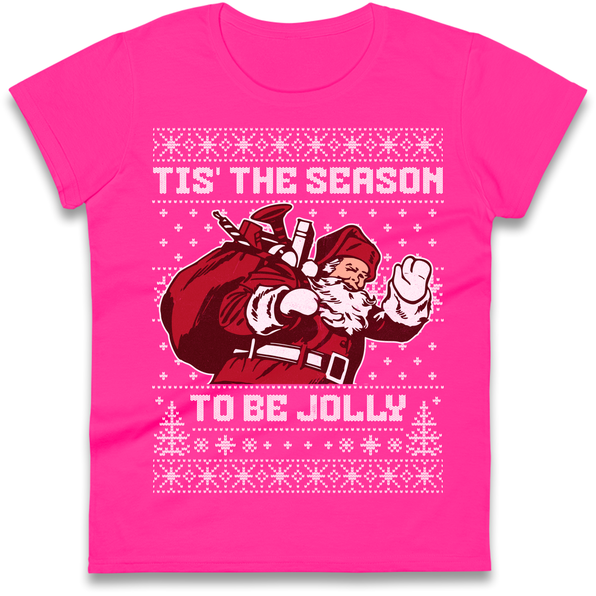 Tis The Season To Be Jolly Christmas Ladies Shirt
