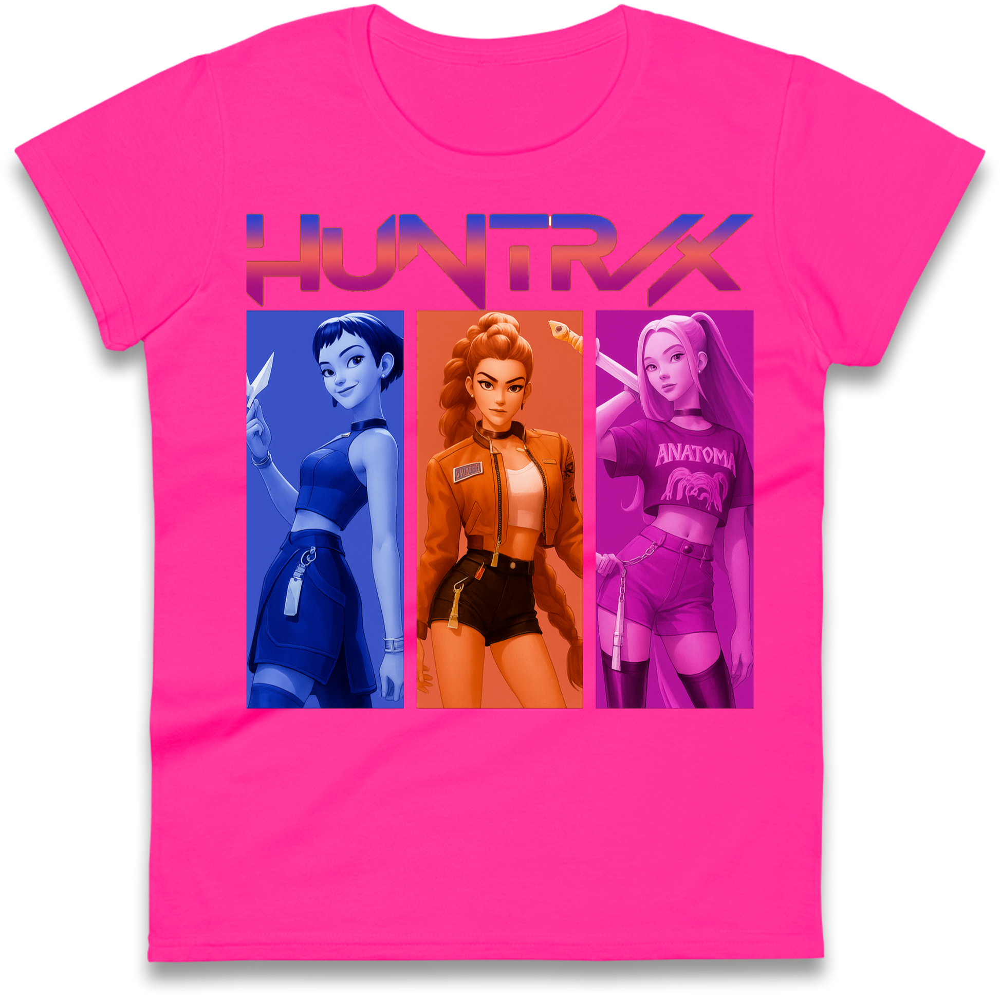 Kpop Demon Hunters Huntrix Ladies Shirt