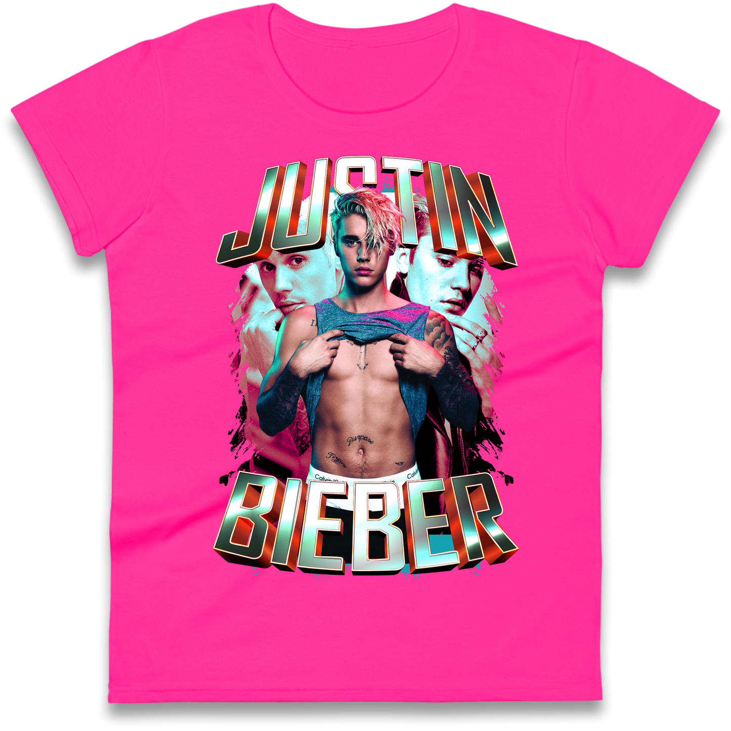 Justin Bieber Ladies Shirt