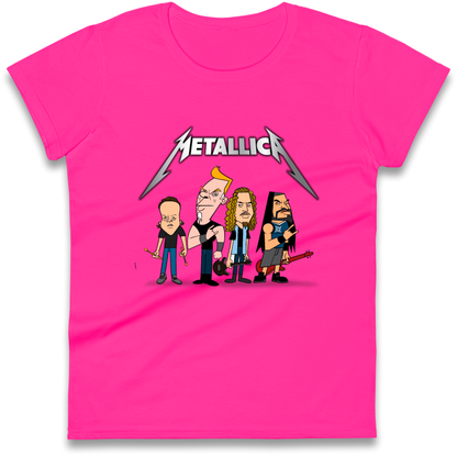 Metallica Cartoon Ladies Shirt
