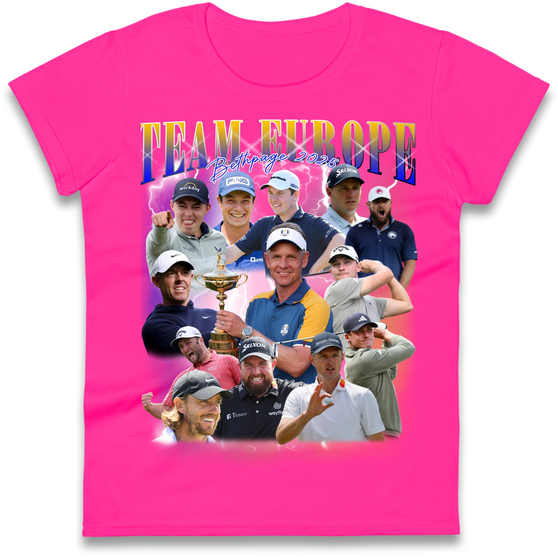 Ryder Cup 2025 Team Europe Ladies Shirt