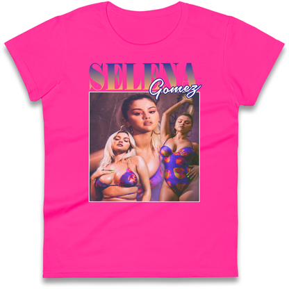 Selina Gomez Ladies Shirt