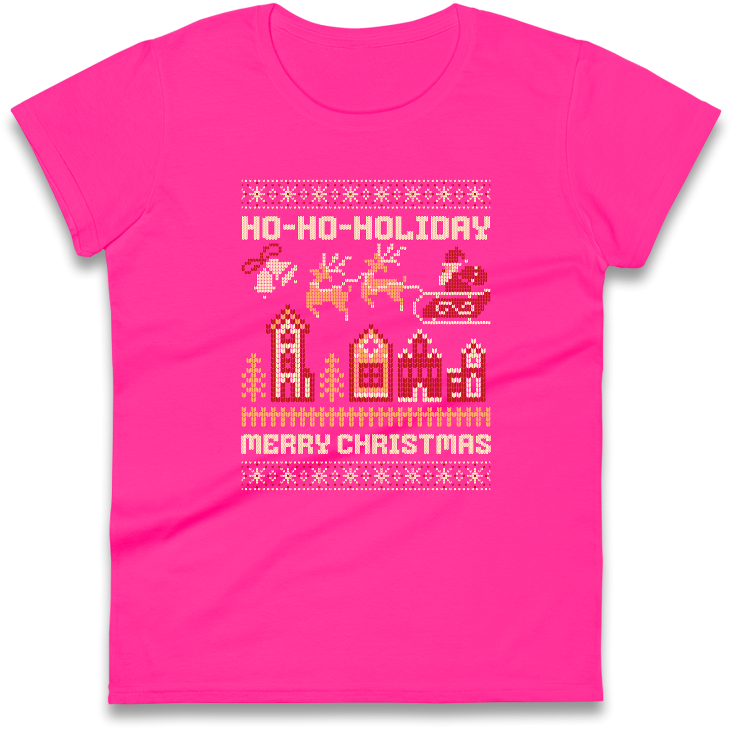 Have Yourself a HO HO HOLIDAY Christmas Ladies Shirt
