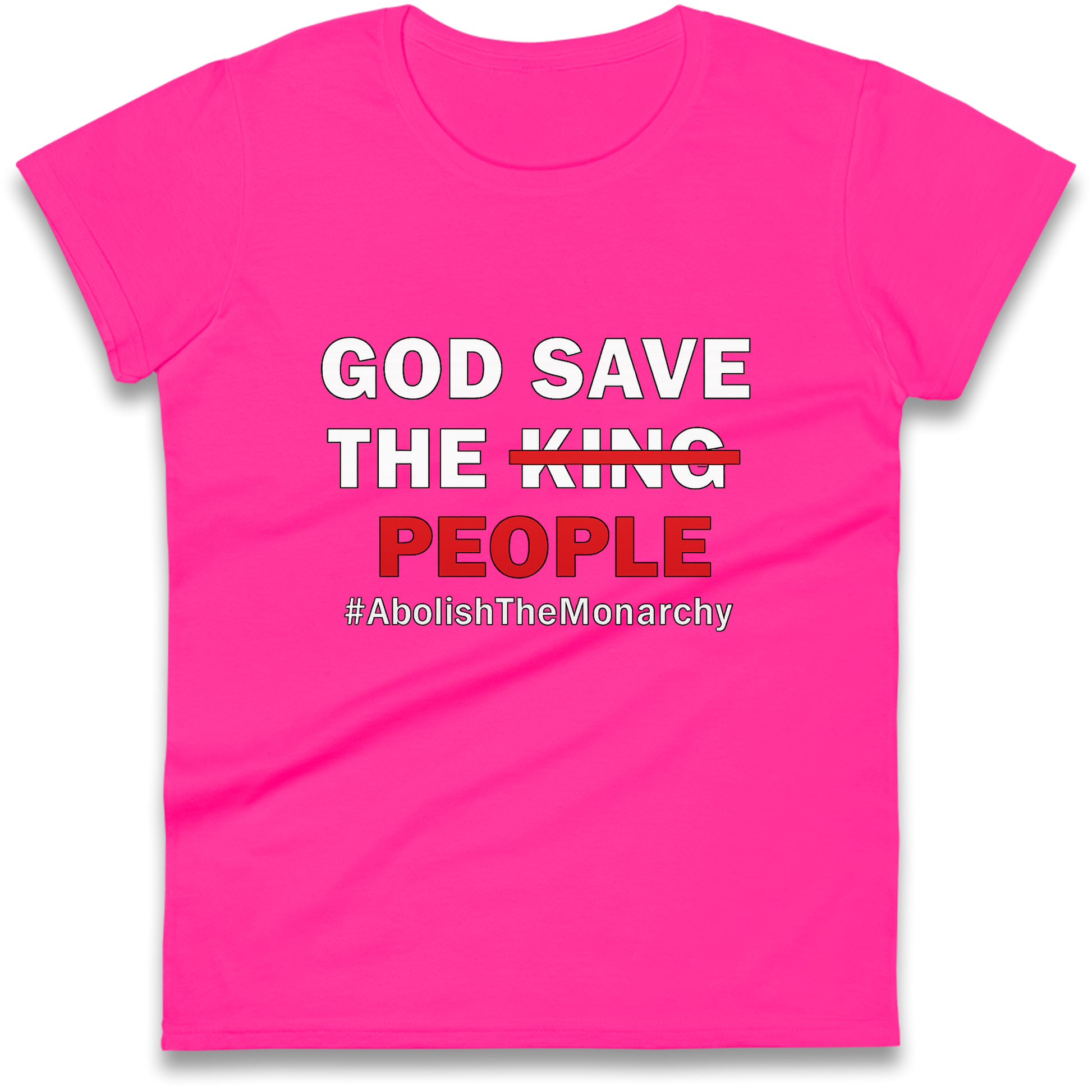 God Save The People Ladies Shirt