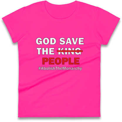 God Save The People Ladies Shirt