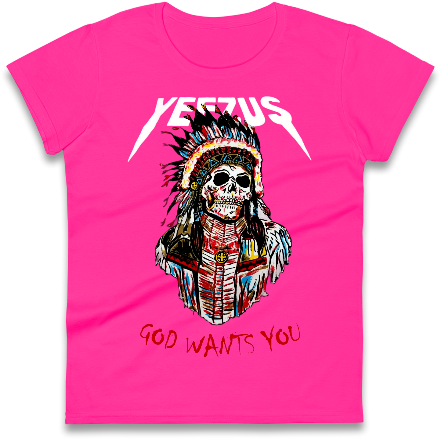 Yeezus God Wants You Ladies Shirt