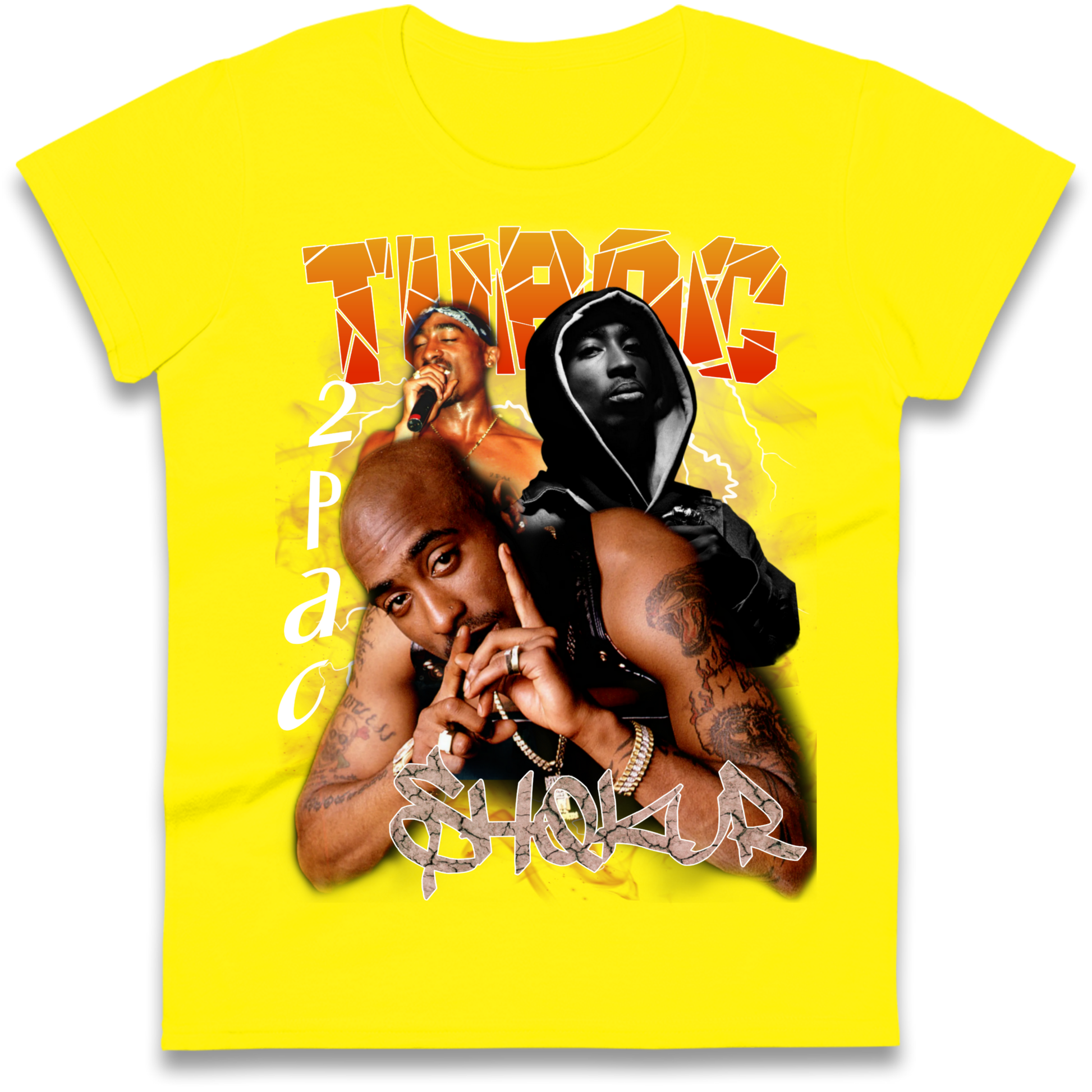 Tupac All Eyez On Me Ladies Shirt