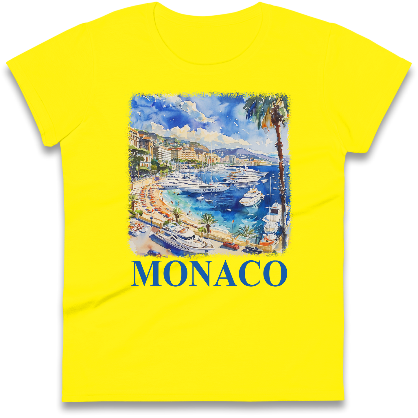 Monaco Painting Ladies Shirt