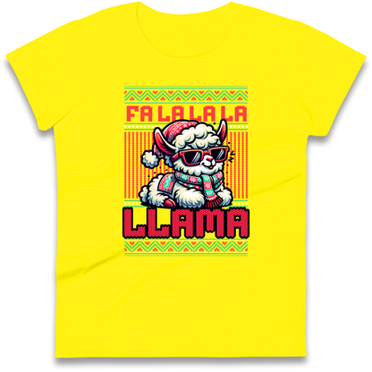 FA LA LA LA LLAMA Ladies Shirt