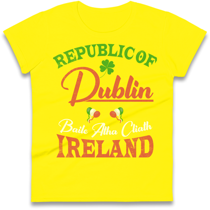 Dublin Ireland Ladies Shirt