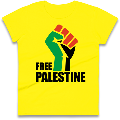 Free Palestine Ladies Shirt