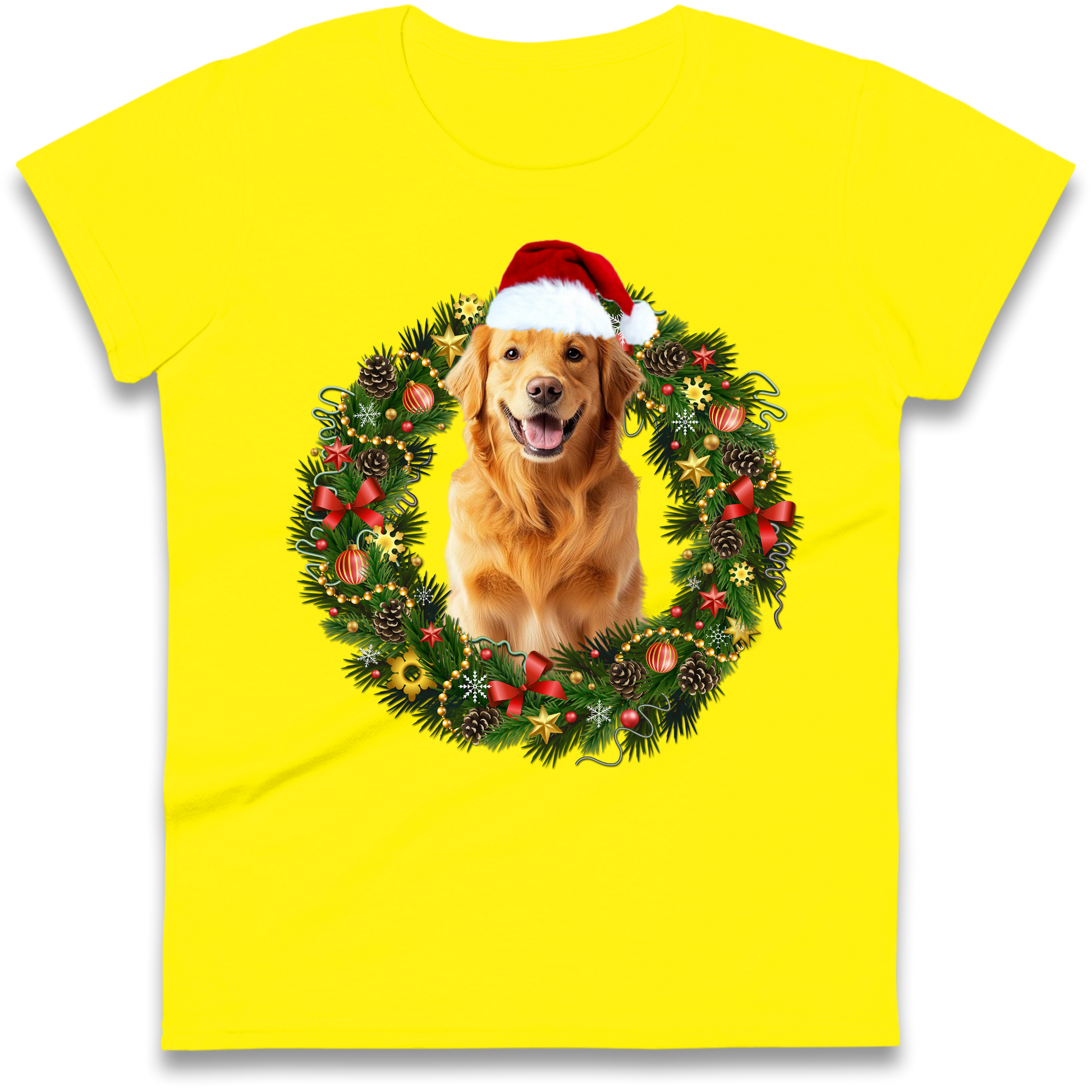 Dog Christmas Ladies Shirt