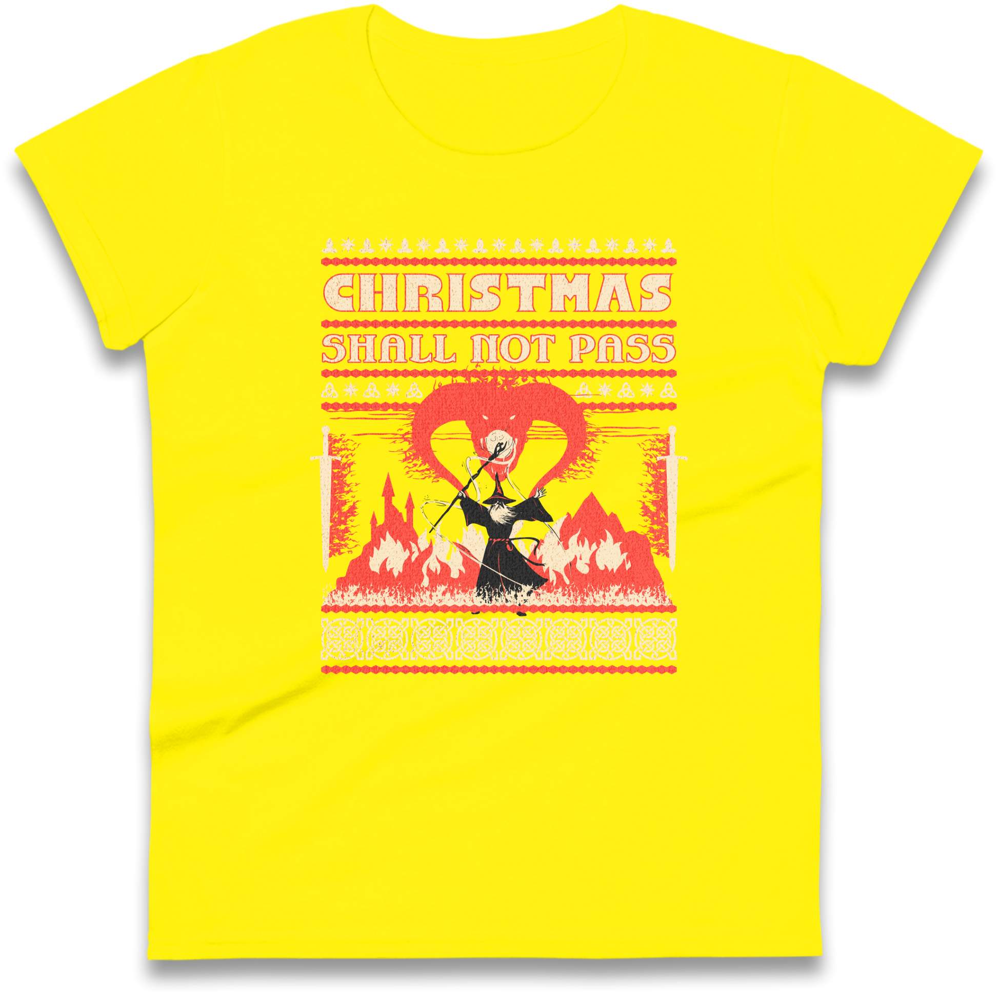 Christmas Shall Not Pass Ladies Shirt