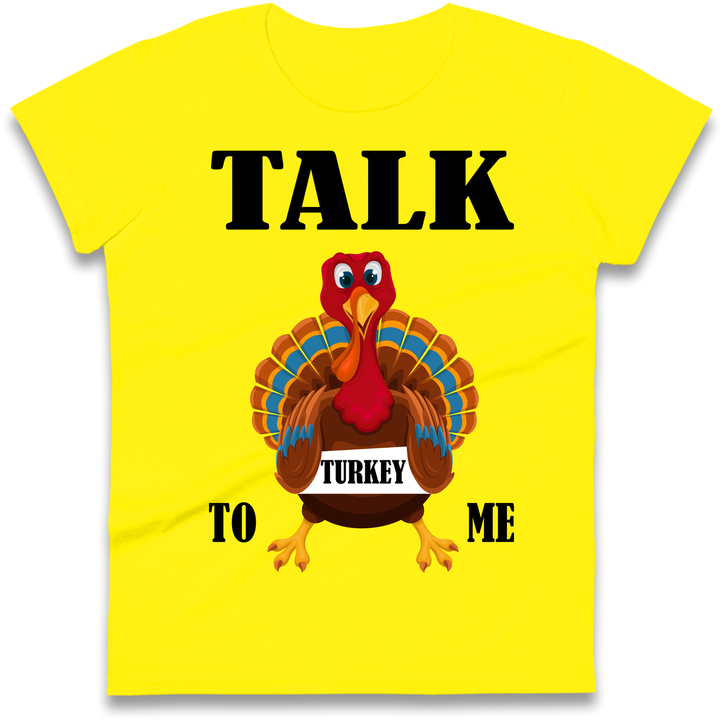 Talk Turkey To Me Christmas Ladies Shirt