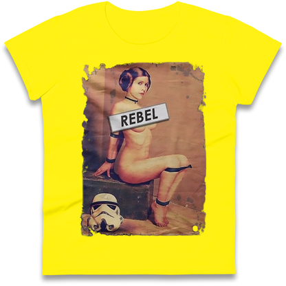 Princess Leia Rebel Ladies Shirt