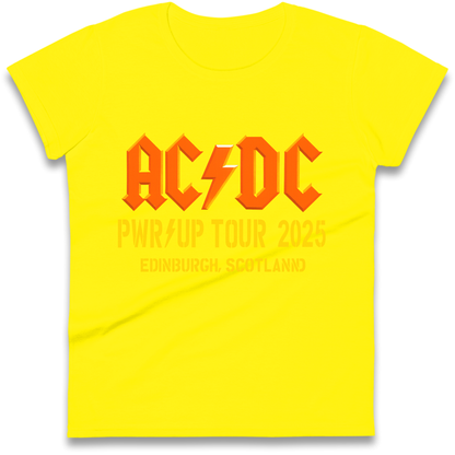 AC/DC Power Up Tour 2025 Ladies Shirt