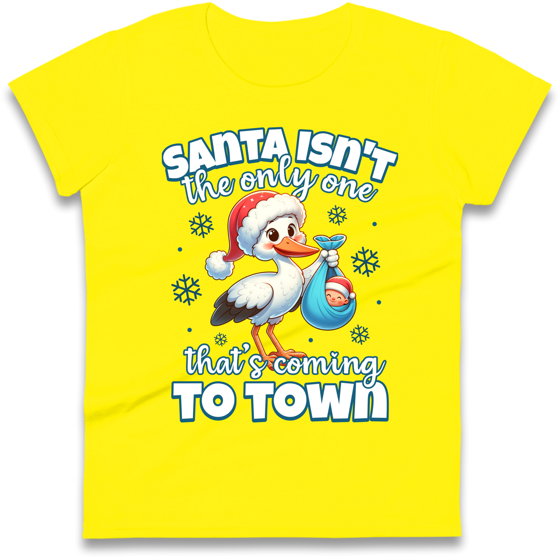 Santa isn't The Only One Thats Coming To Town Christmas Ladies Shirt
