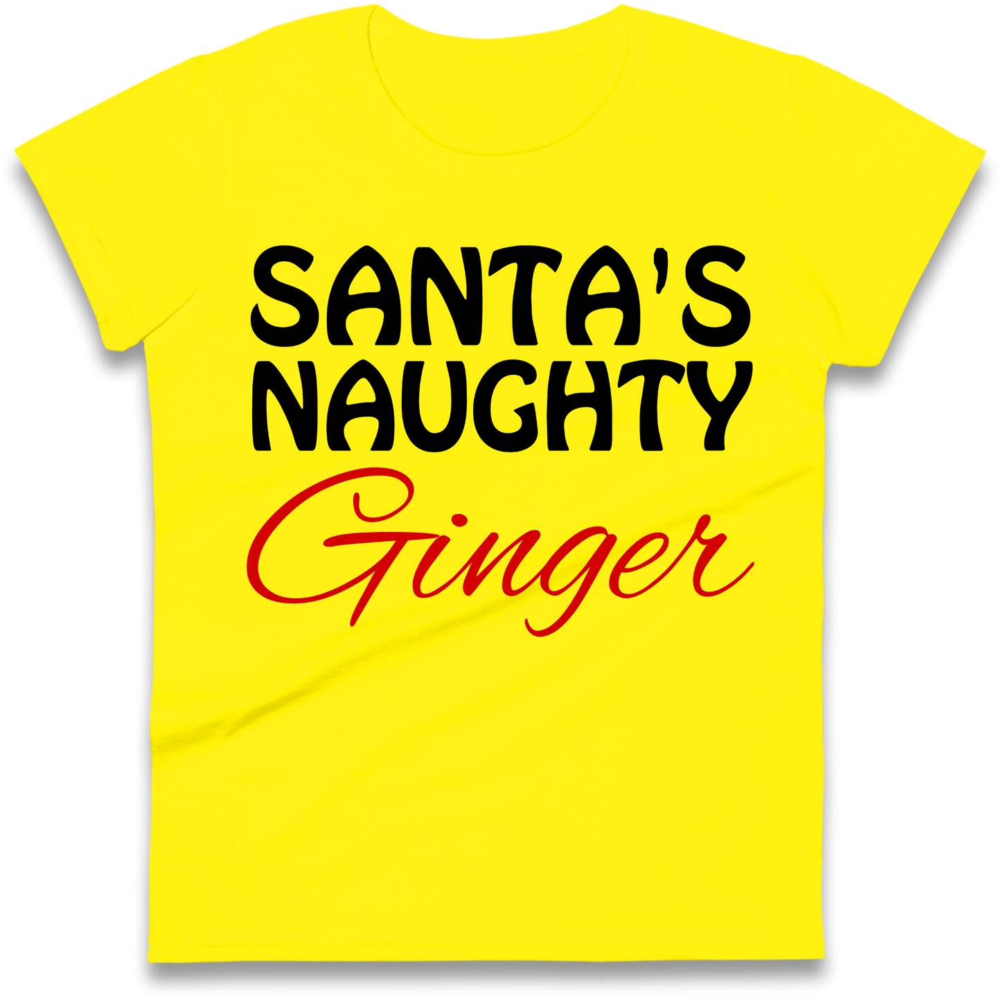 Naughty Ginger Ladies Shirt