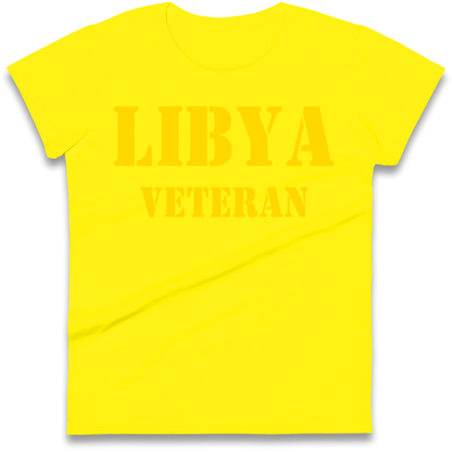 Libya Veteran Ladies Shirt
