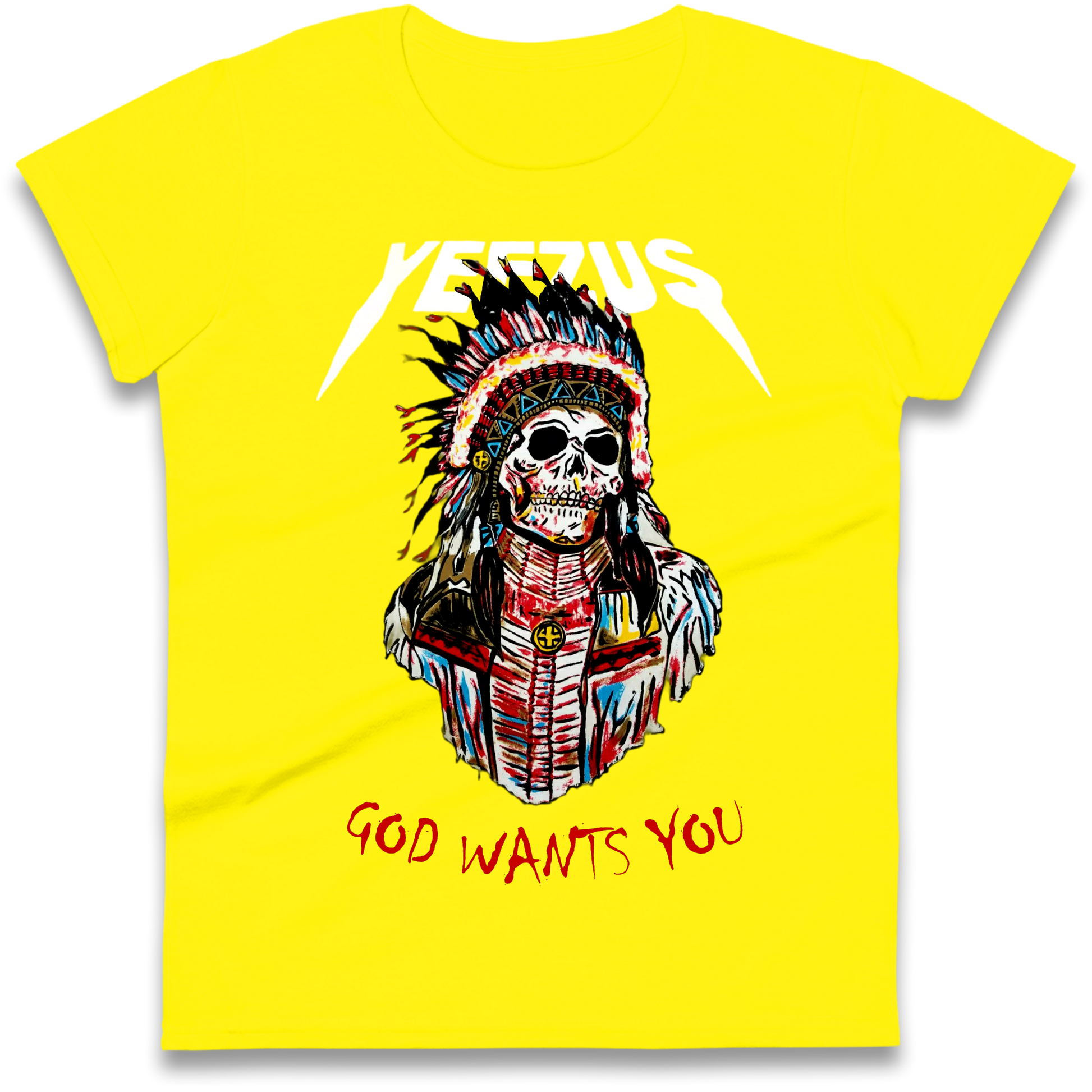 Yeezus God Wants You Ladies Shirt
