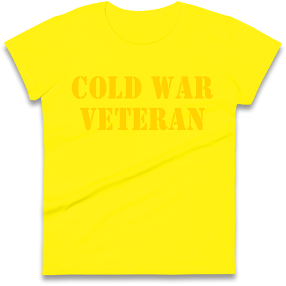 Cold War 1985–1991 Veteran Ladies Shirt