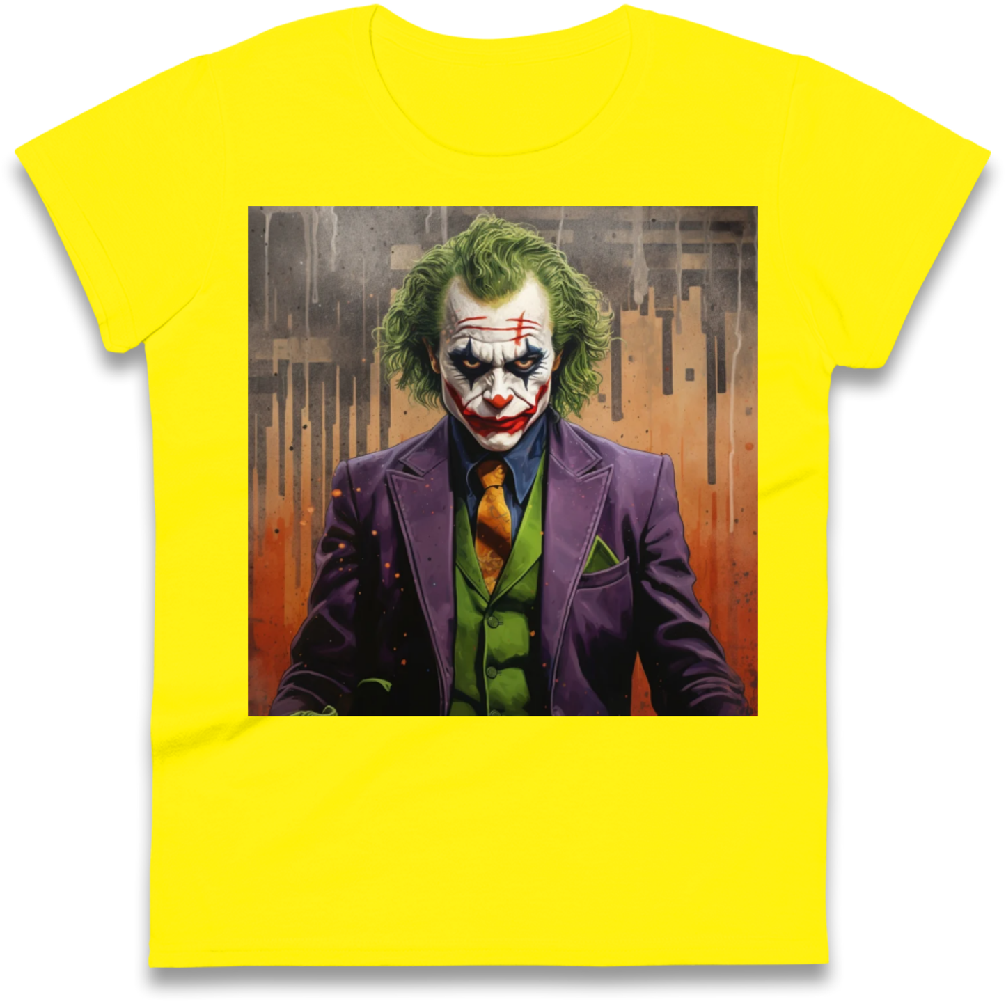 The Joker Painting Ladies Shirt