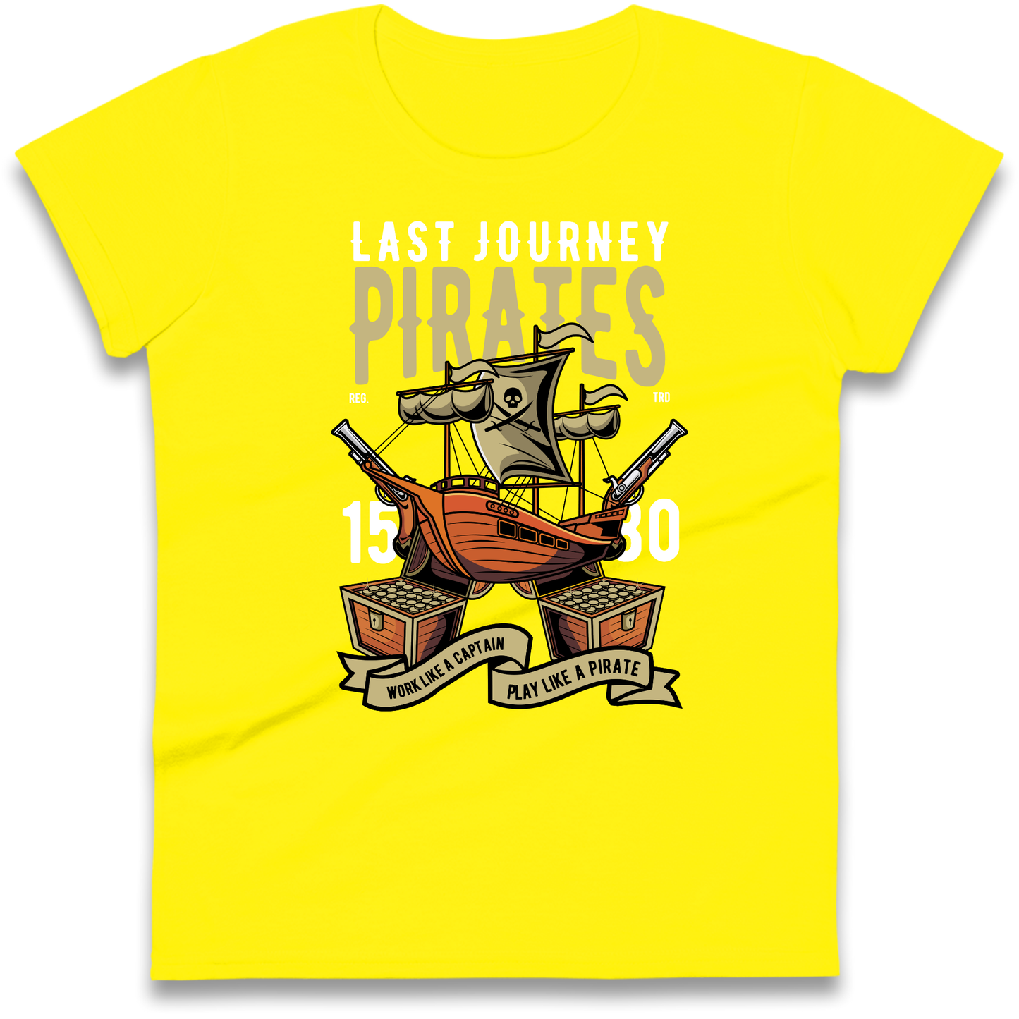 Last Journey Pirates Ladies Shirt