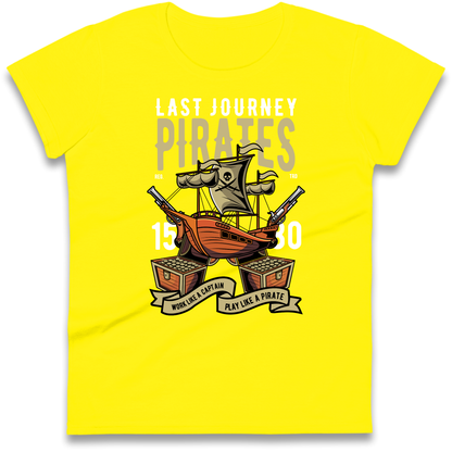 Last Journey Pirates Ladies Shirt