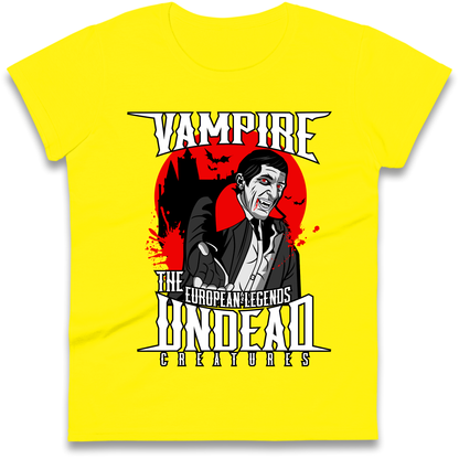Vampire Undead Ladies Shirt