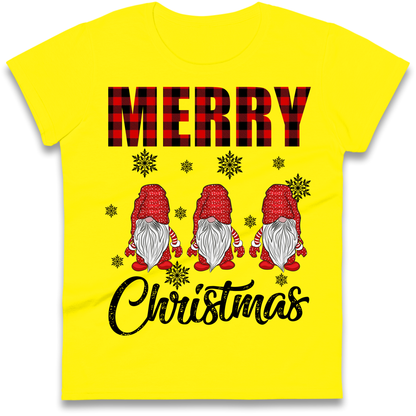 Merry Knomes Christmas Ladies Shirt
