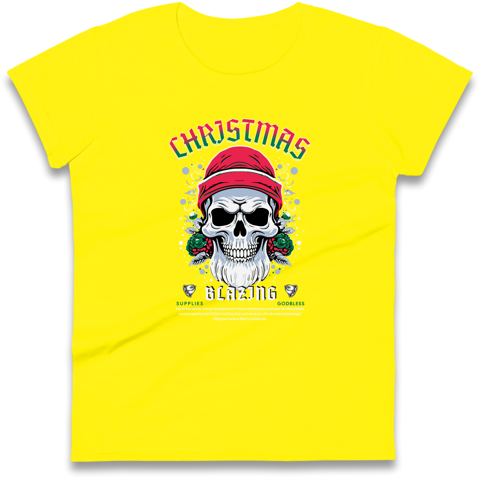 Christmas Blazing Ladies Shirt