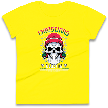 Christmas Blazing Ladies Shirt
