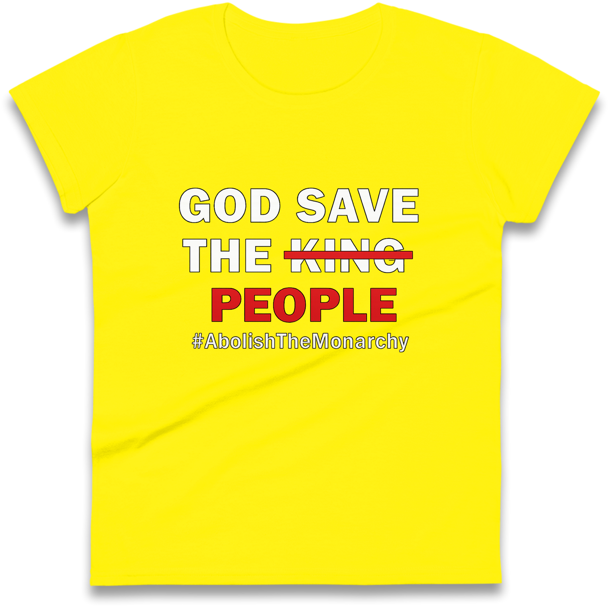 God Save The People Ladies Shirt