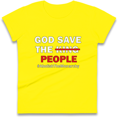 God Save The People Ladies Shirt