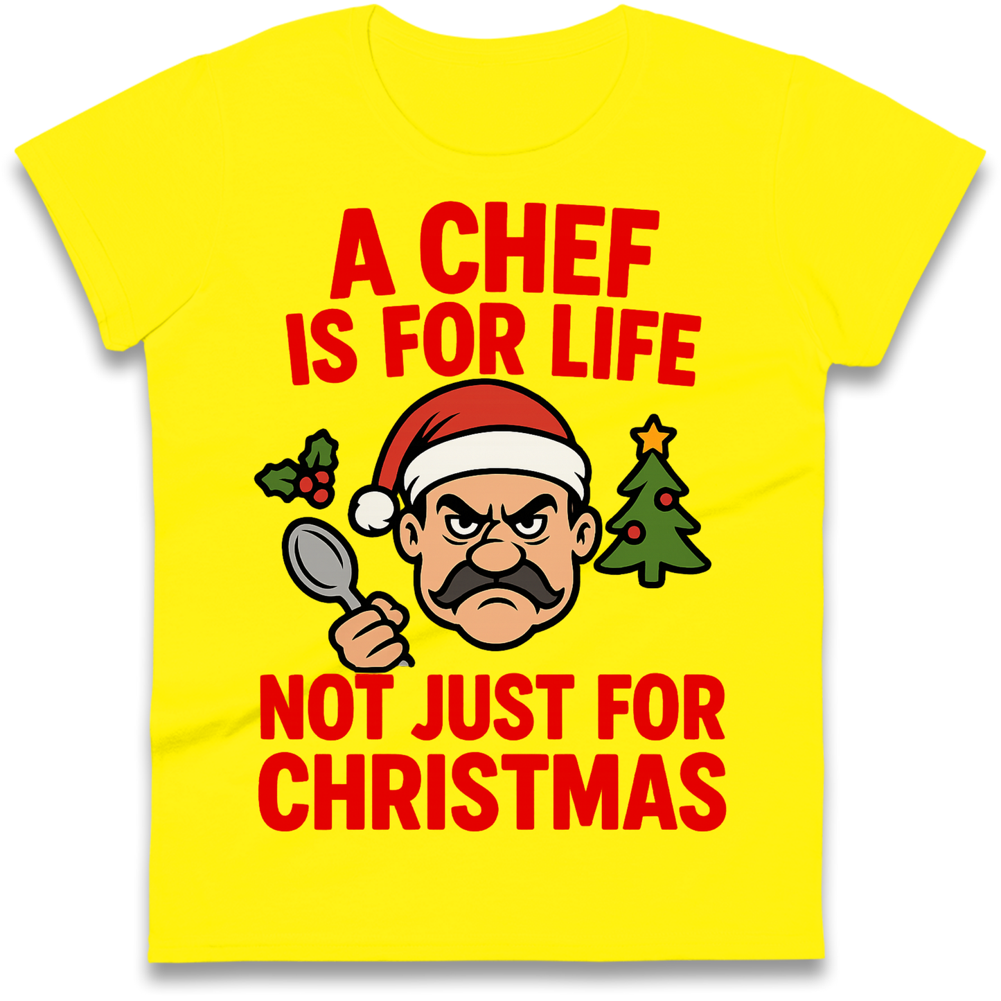 Chef Christmas Ladies Shirt