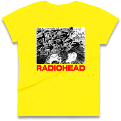 Radiohead We Are Not Screaming Ladies Shirt